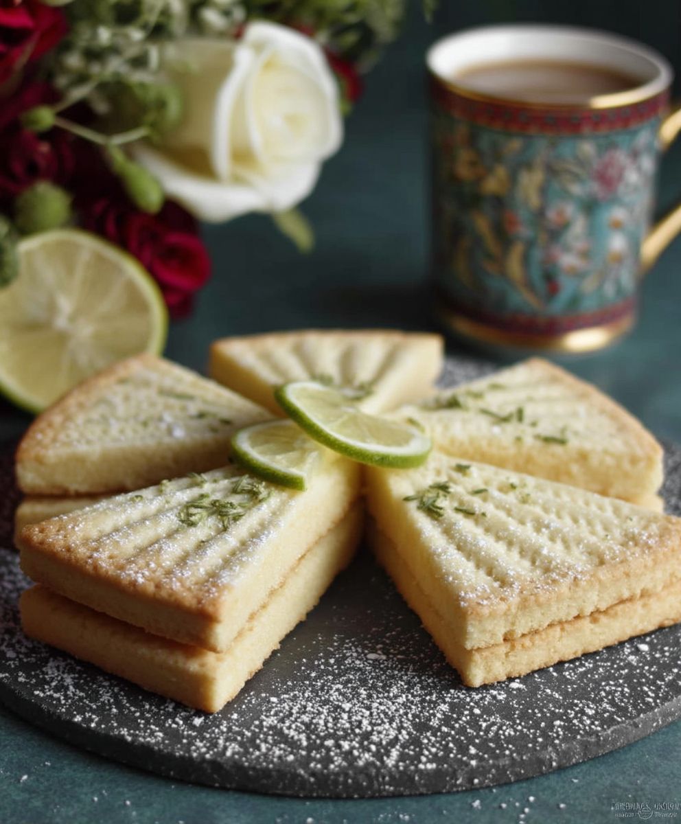 Scottish shortbread cookies