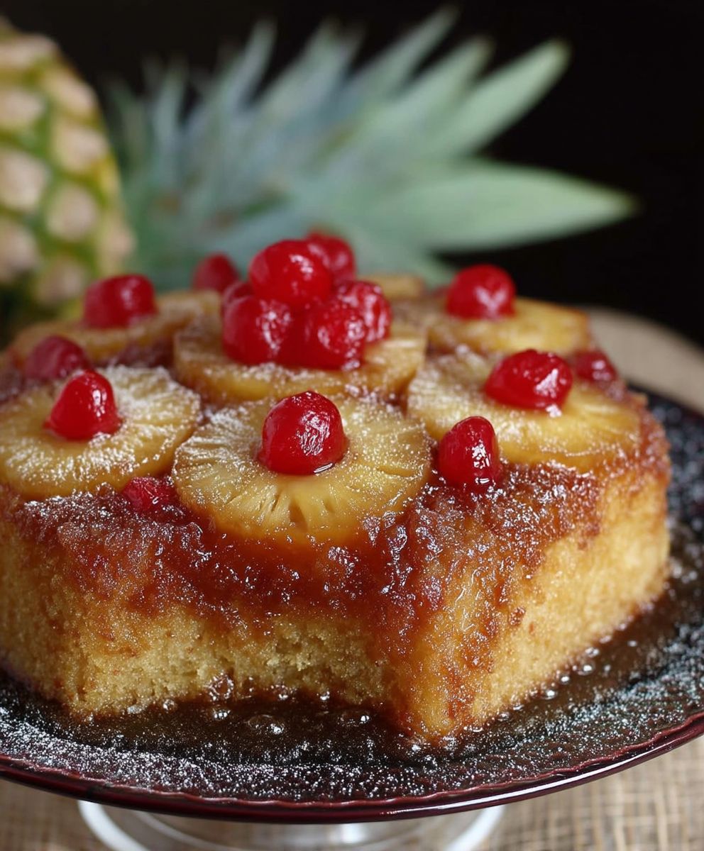 Pineapple Upside Down Cake