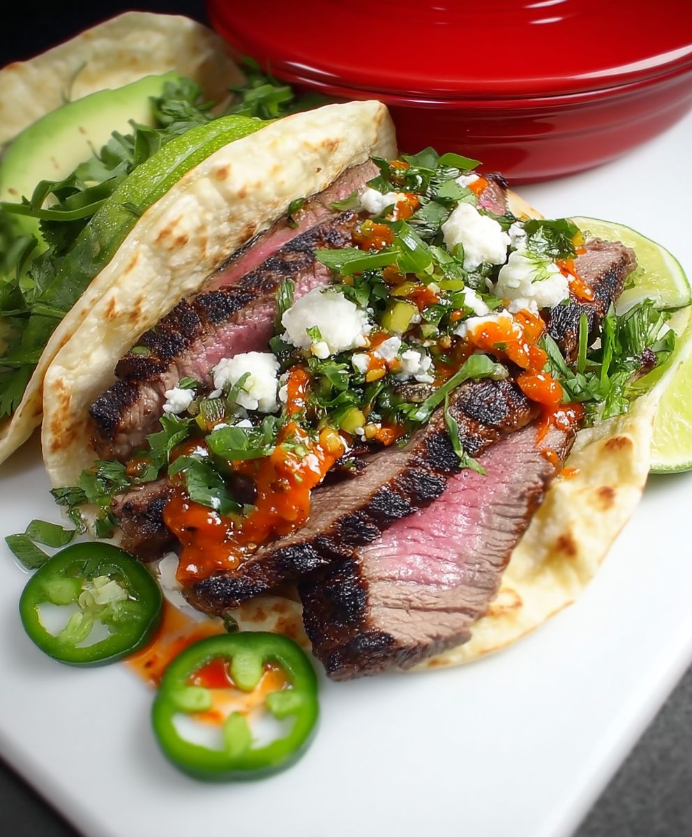 Steak tacos