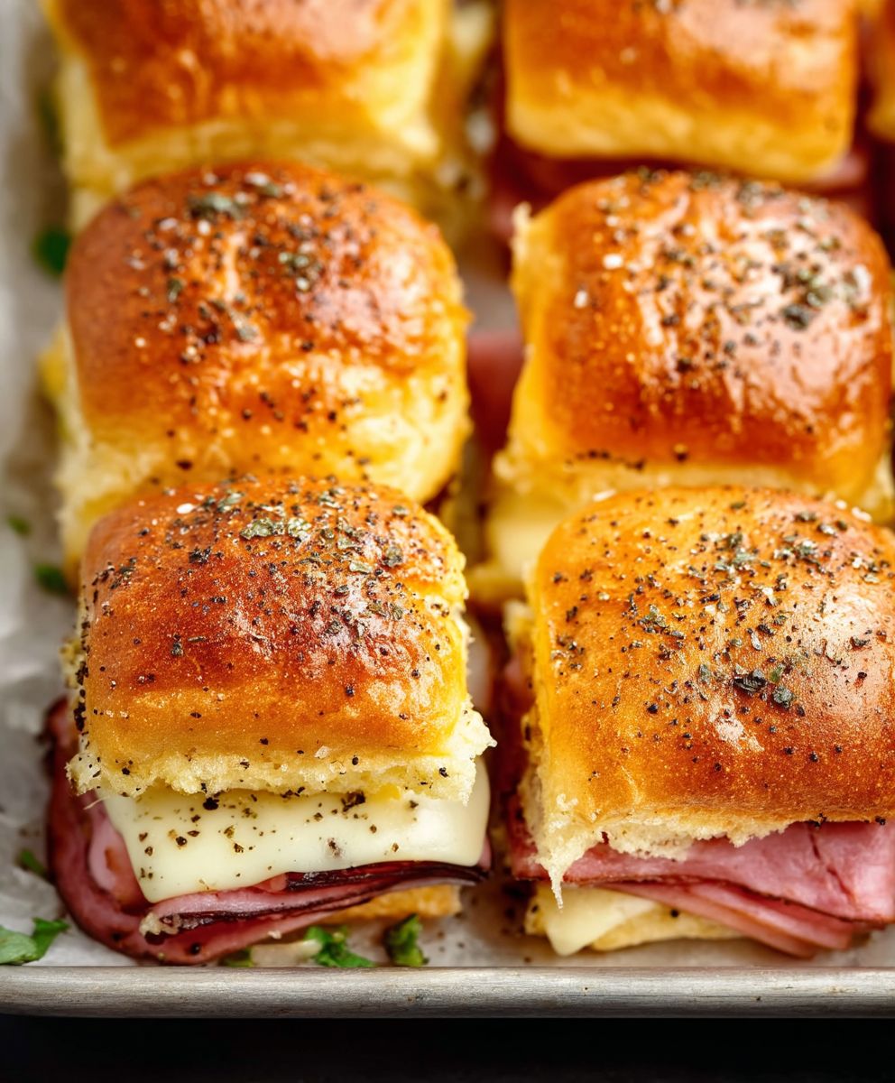 Ham and Cheese Sliders