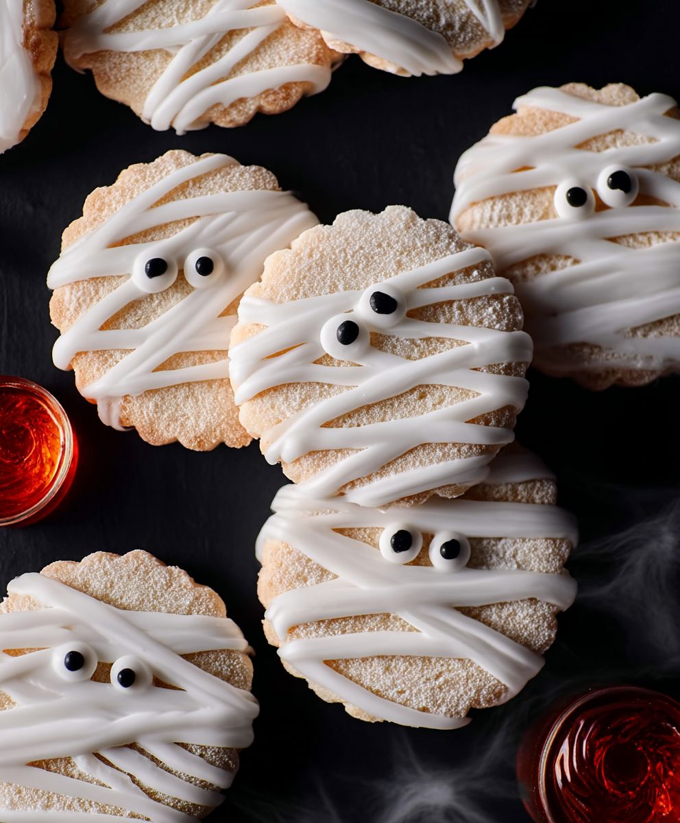 Mummy sugar cookies