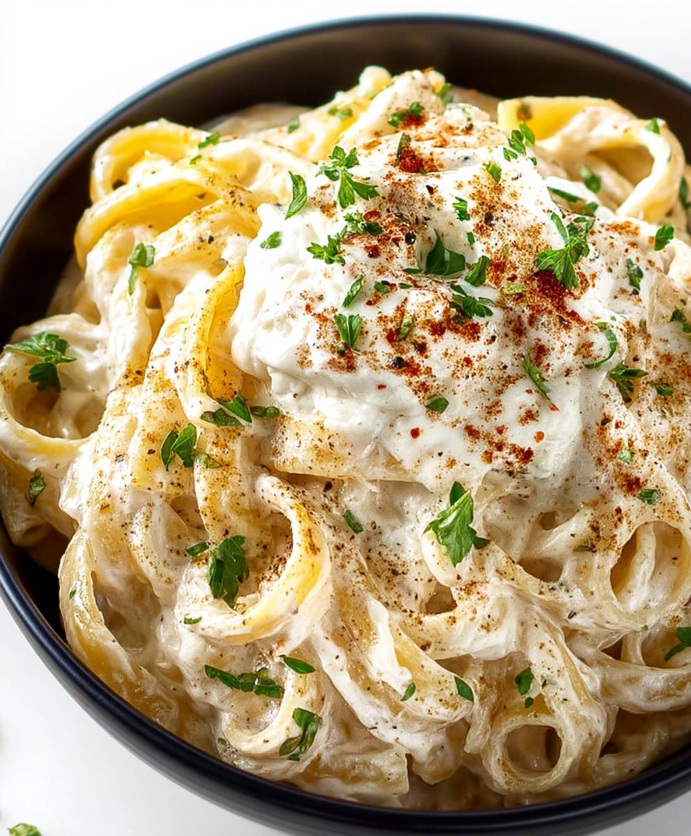Cottage Cheese Alfredo
