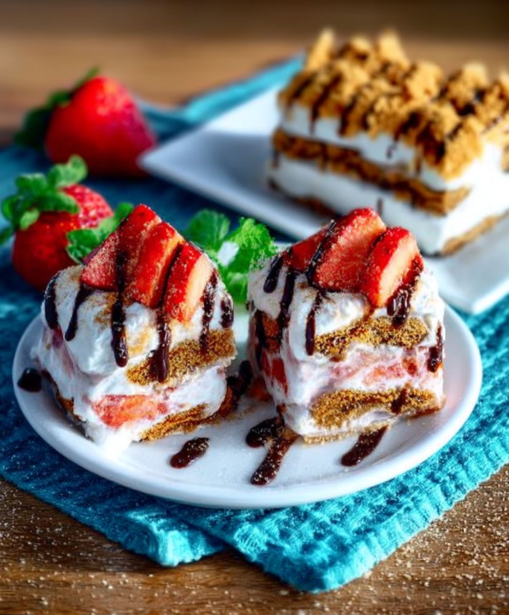 Biscoff icebox cake