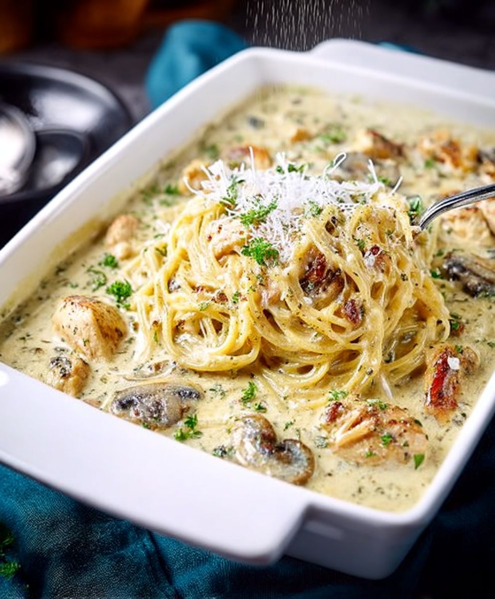 Chicken Tetrazzini