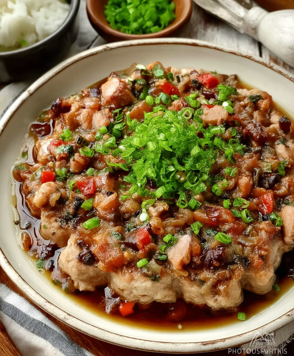 Steamed Pork Patty