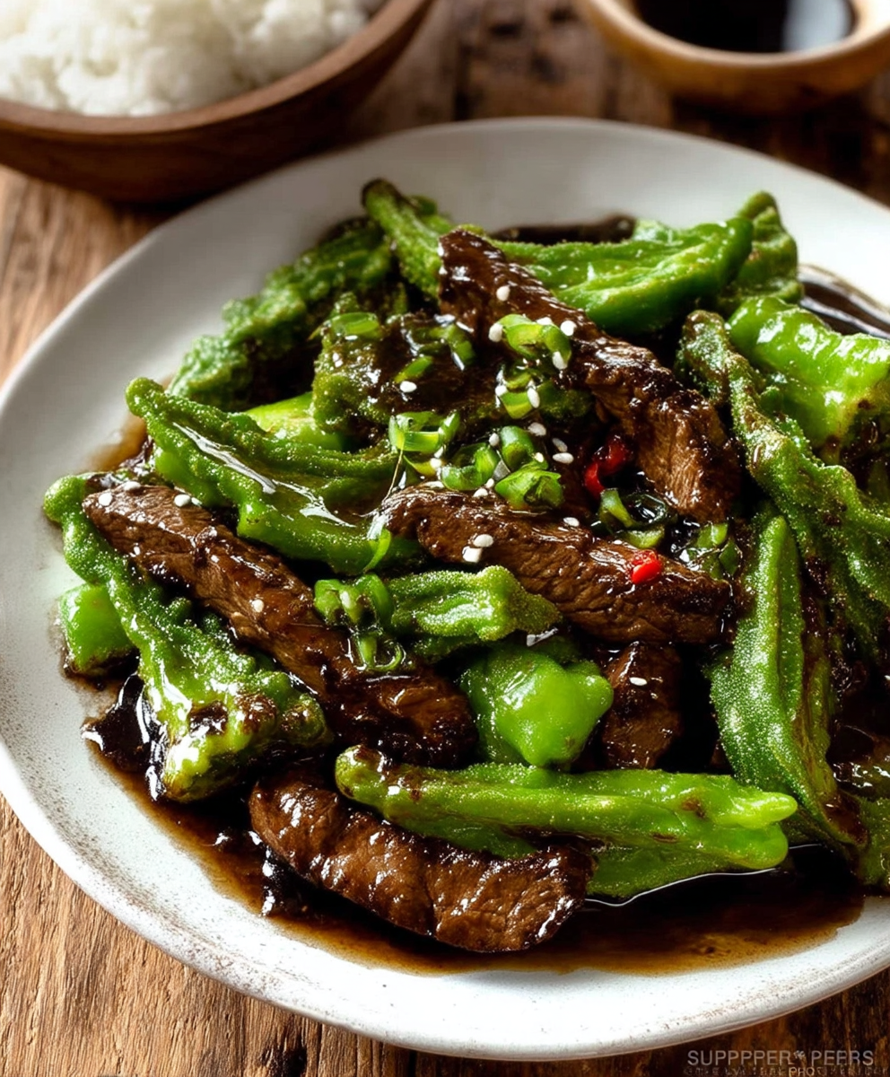 Bitter Melon Beef Stir Fry