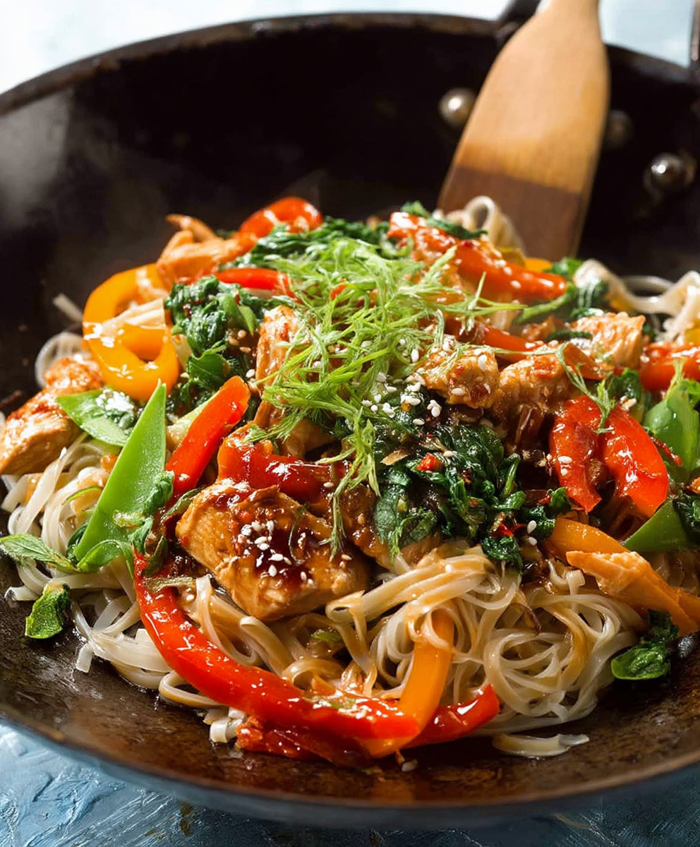 Chicken Stir Fry Noodles