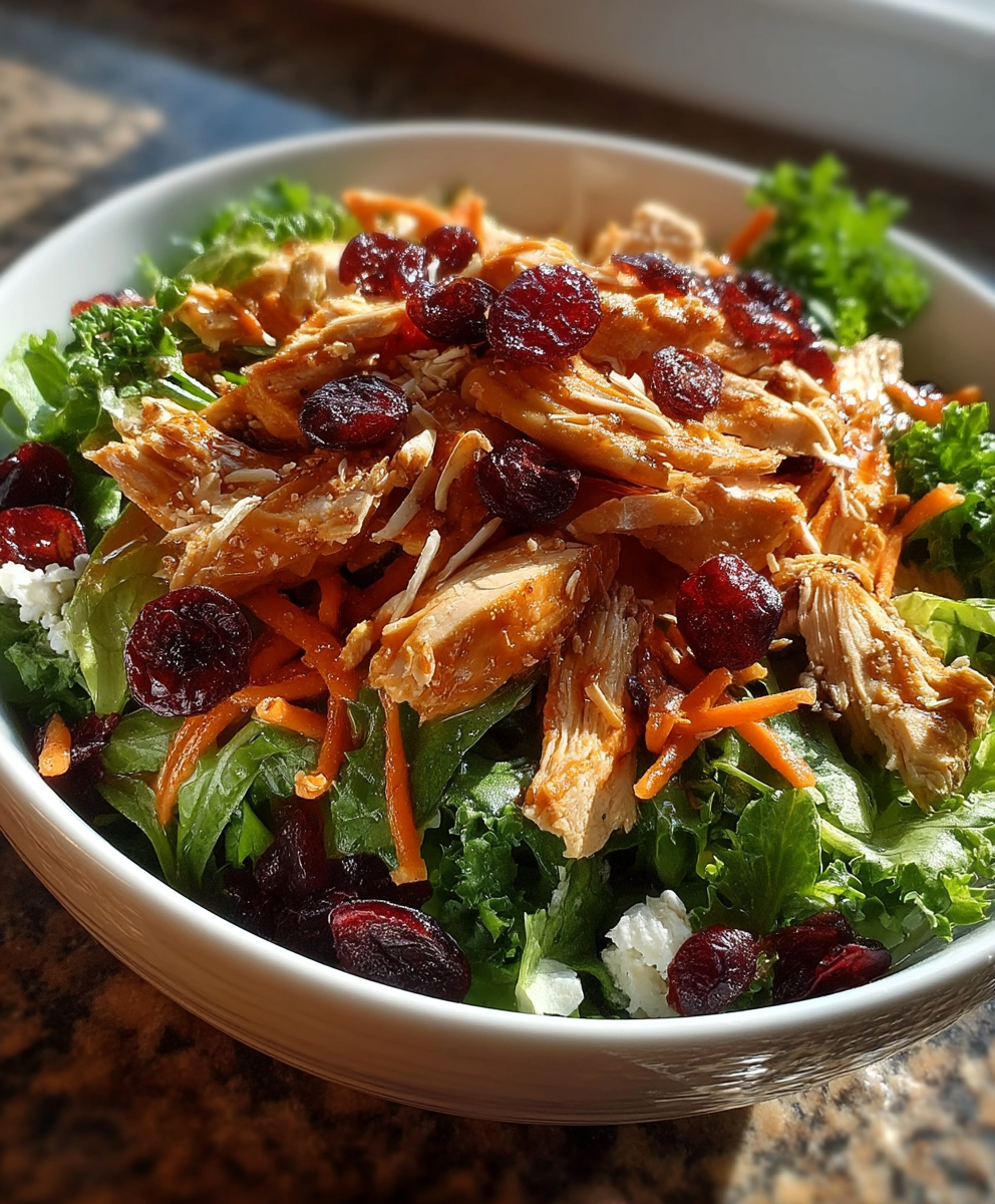 Asian Chicken Cranberry Salad
