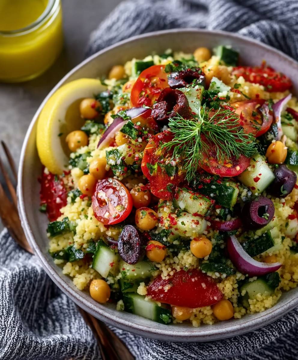 Vegan Couscous Salad