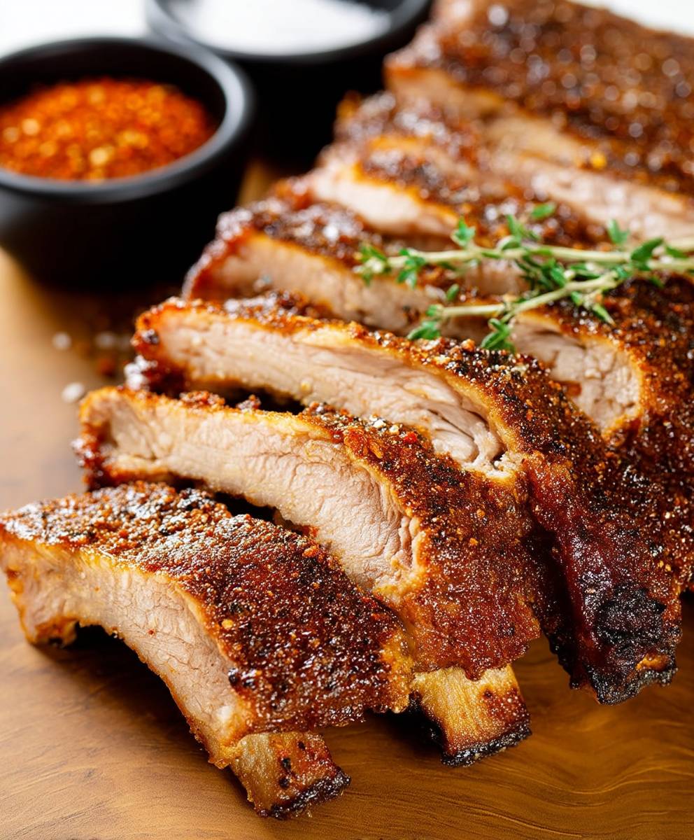 Oven Baked Pork Ribs