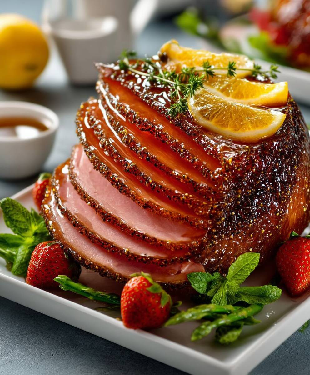 Red Pepper Jelly Ham