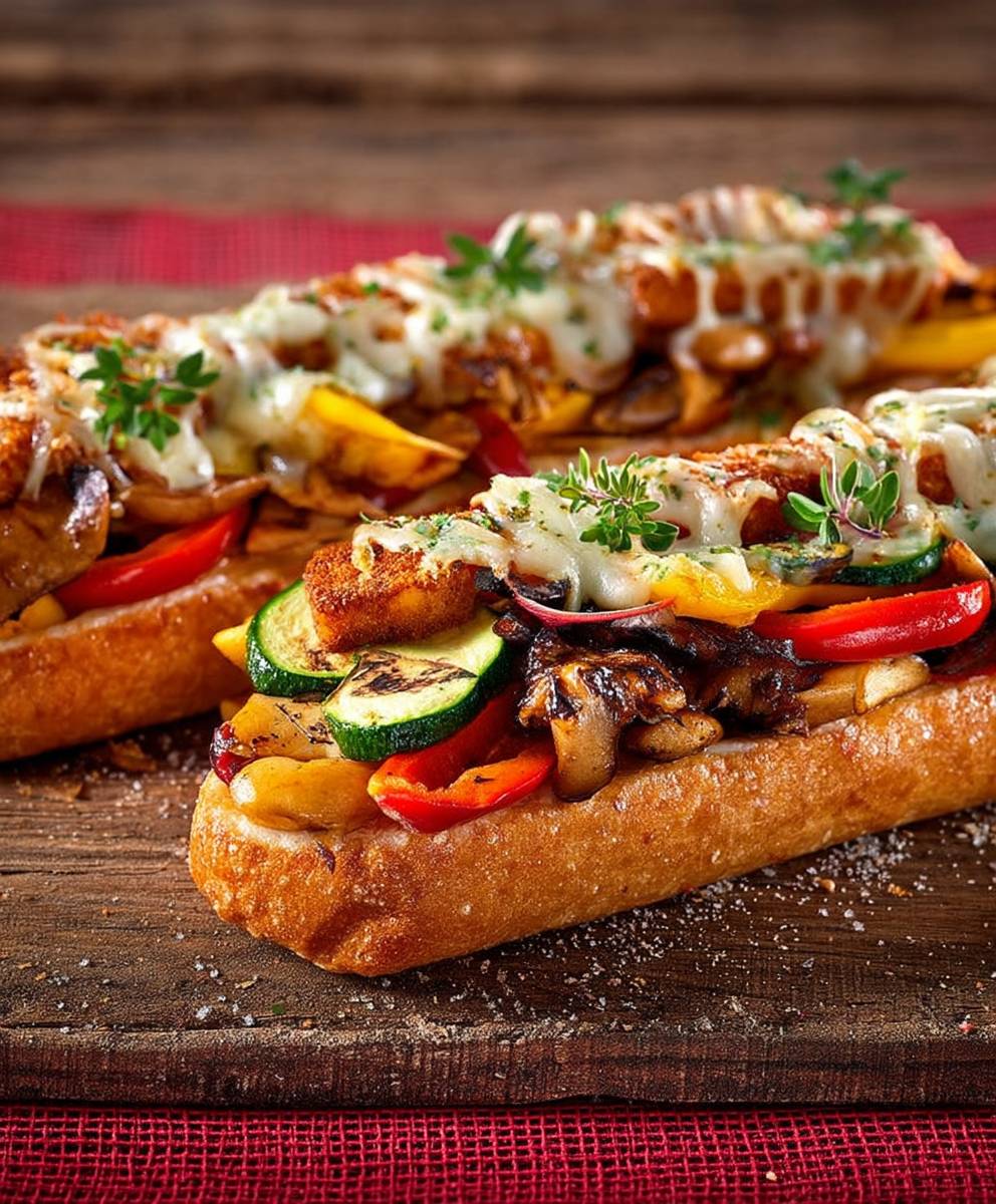 Roasted Vegetable Sandwich