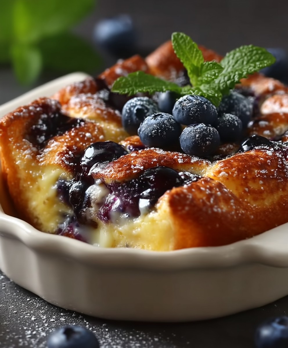 Blueberry Lemon Dutch Baby