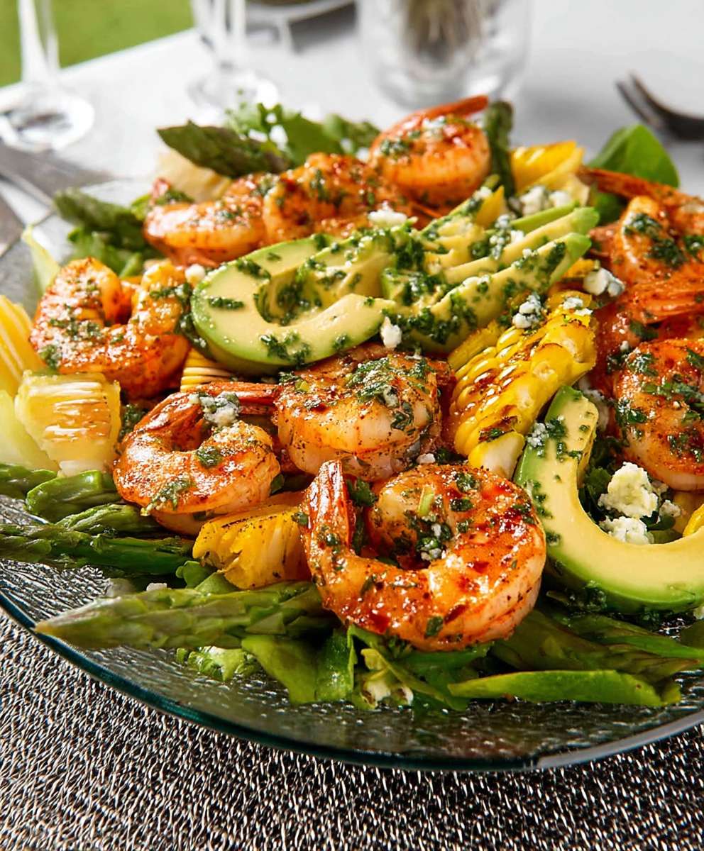 Cilantro Lime Shrimp Salad