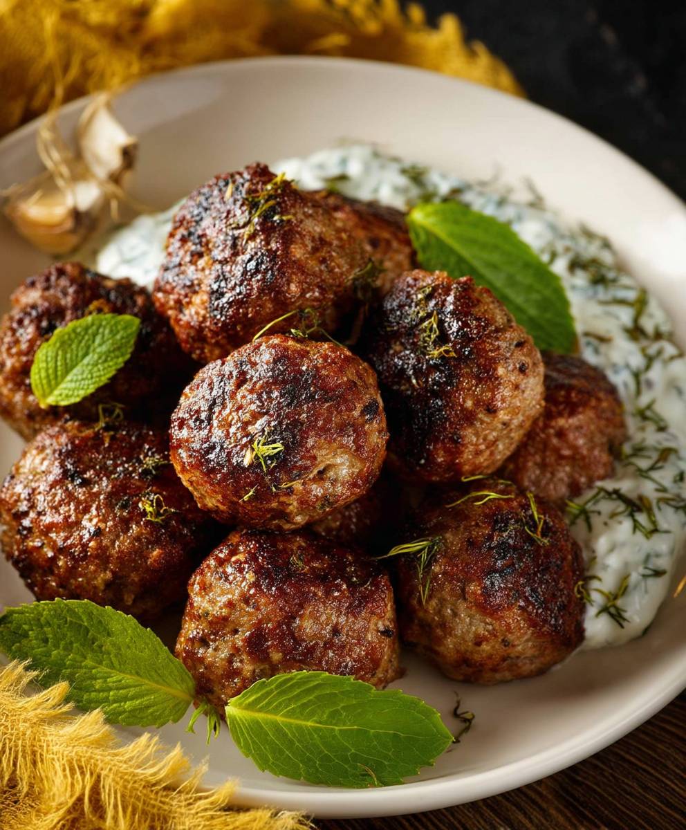 Spicy Lamb Meatballs
