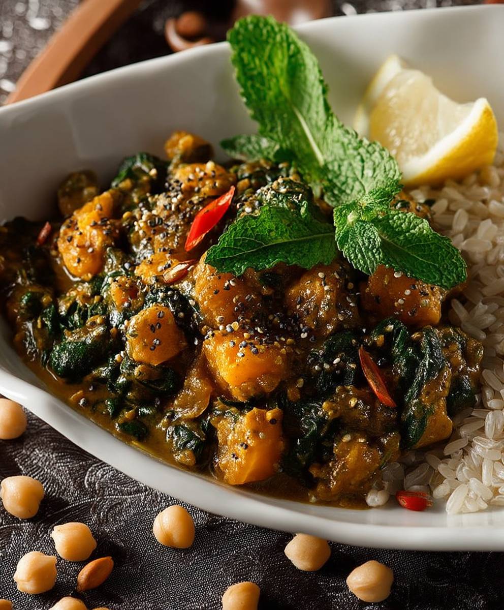 Curry Butternut Squash Turkey