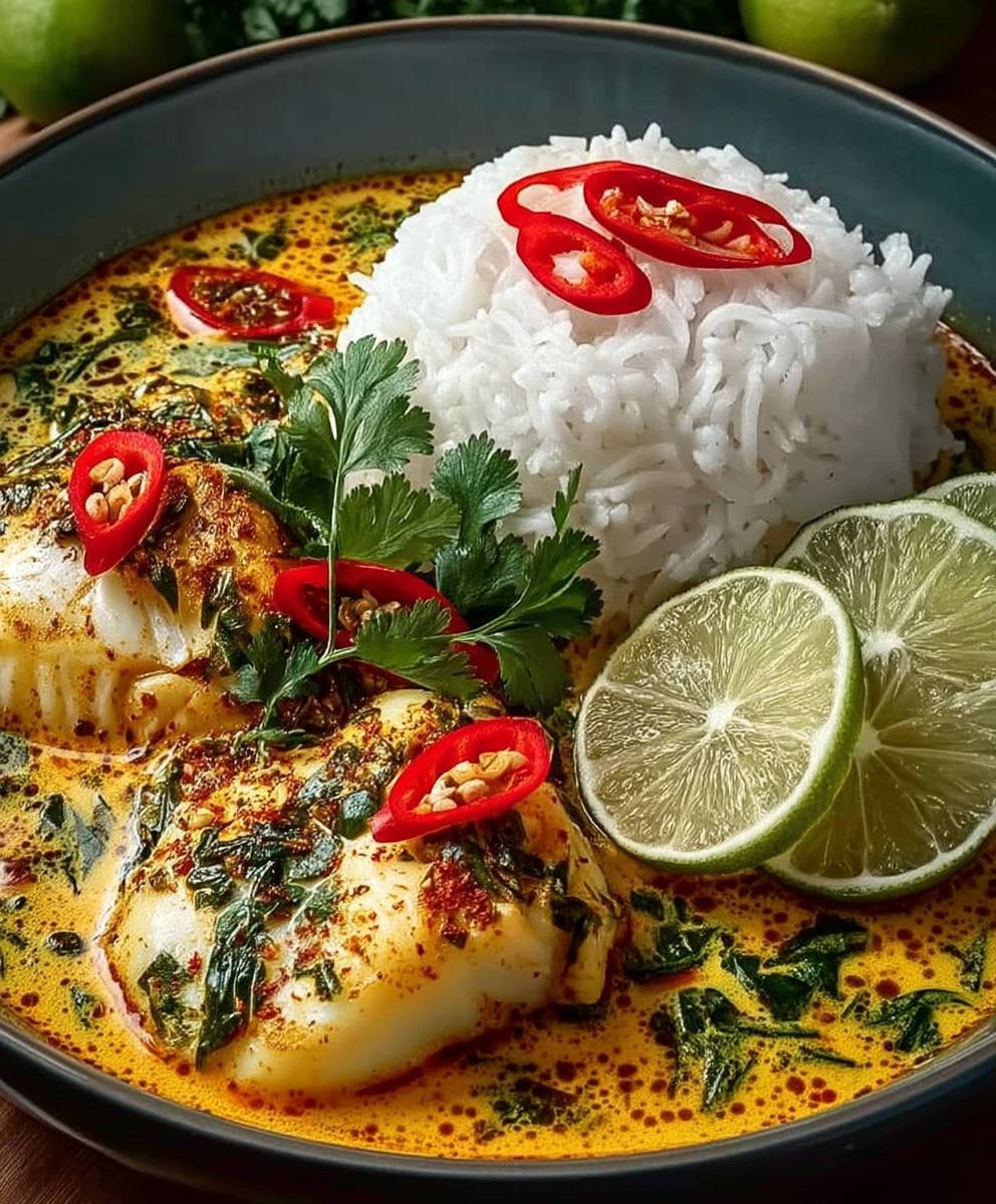 Coconut Lime Fish Curry