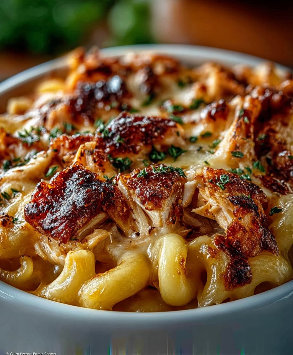 BBQ Chicken Mac Cheese
