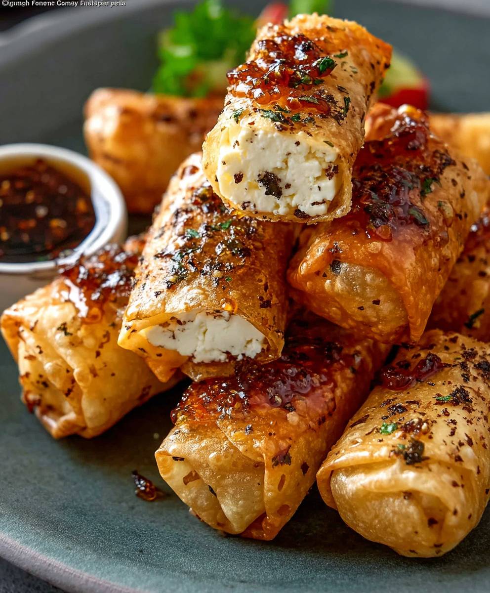 Fried Feta Rolls