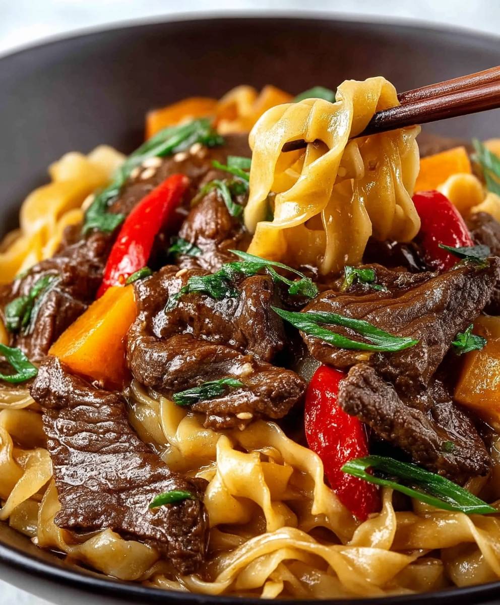 Spicy Beef Noodles