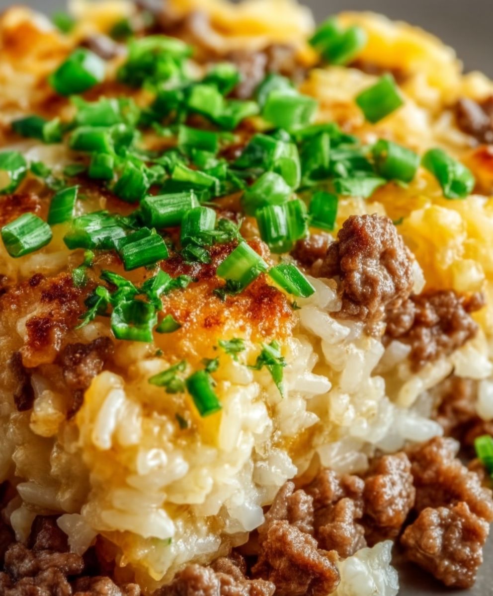 Hamburger Rice Casserole