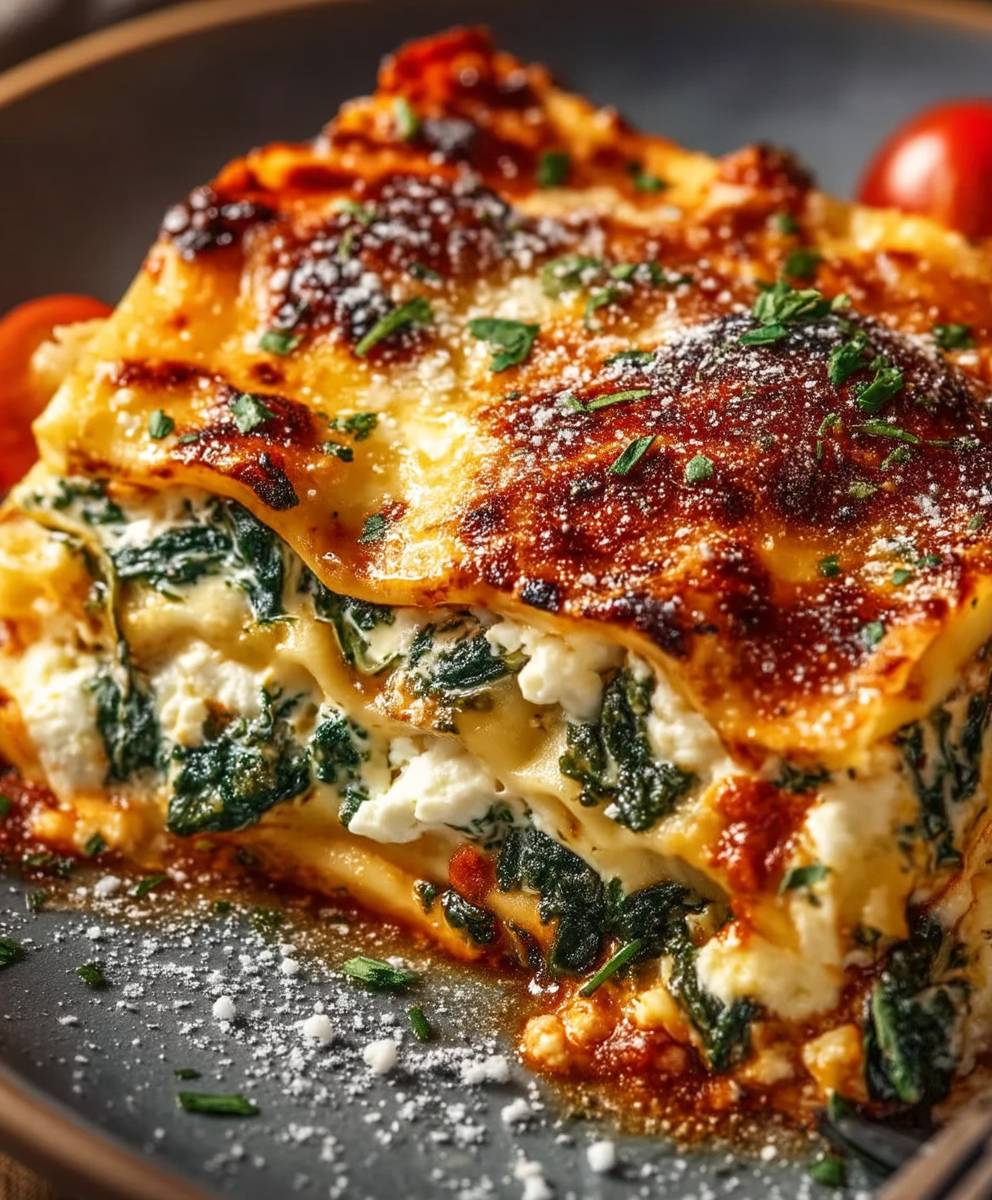Spinach Lasagna with Ricotta