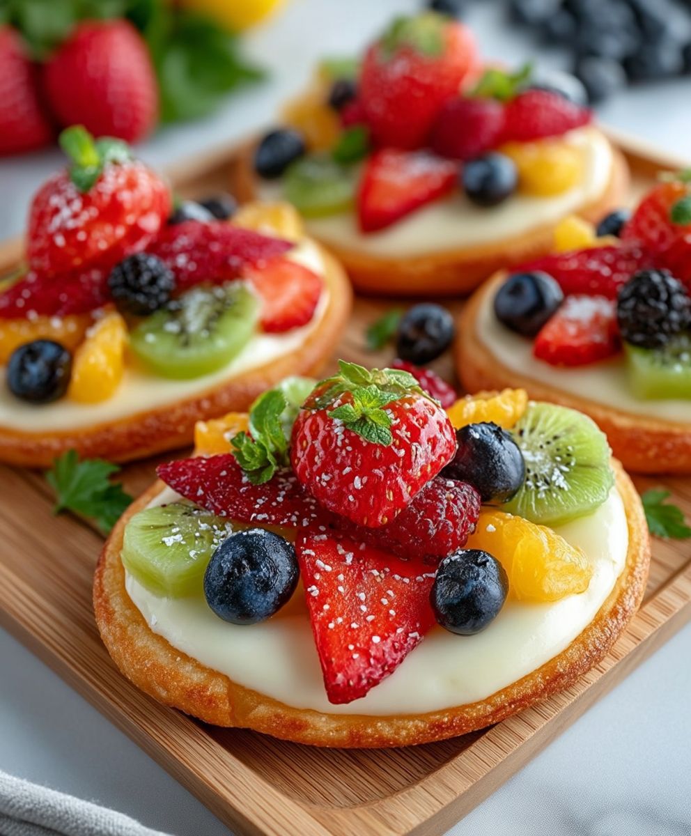 Easter Egg Fruit Pizza
