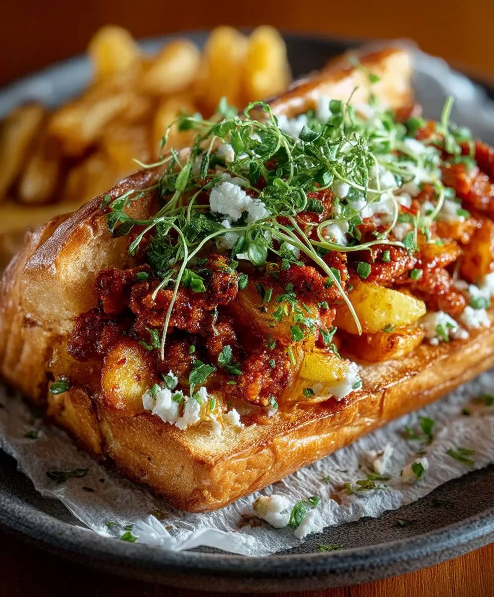 Chorizo Potato Sandwich