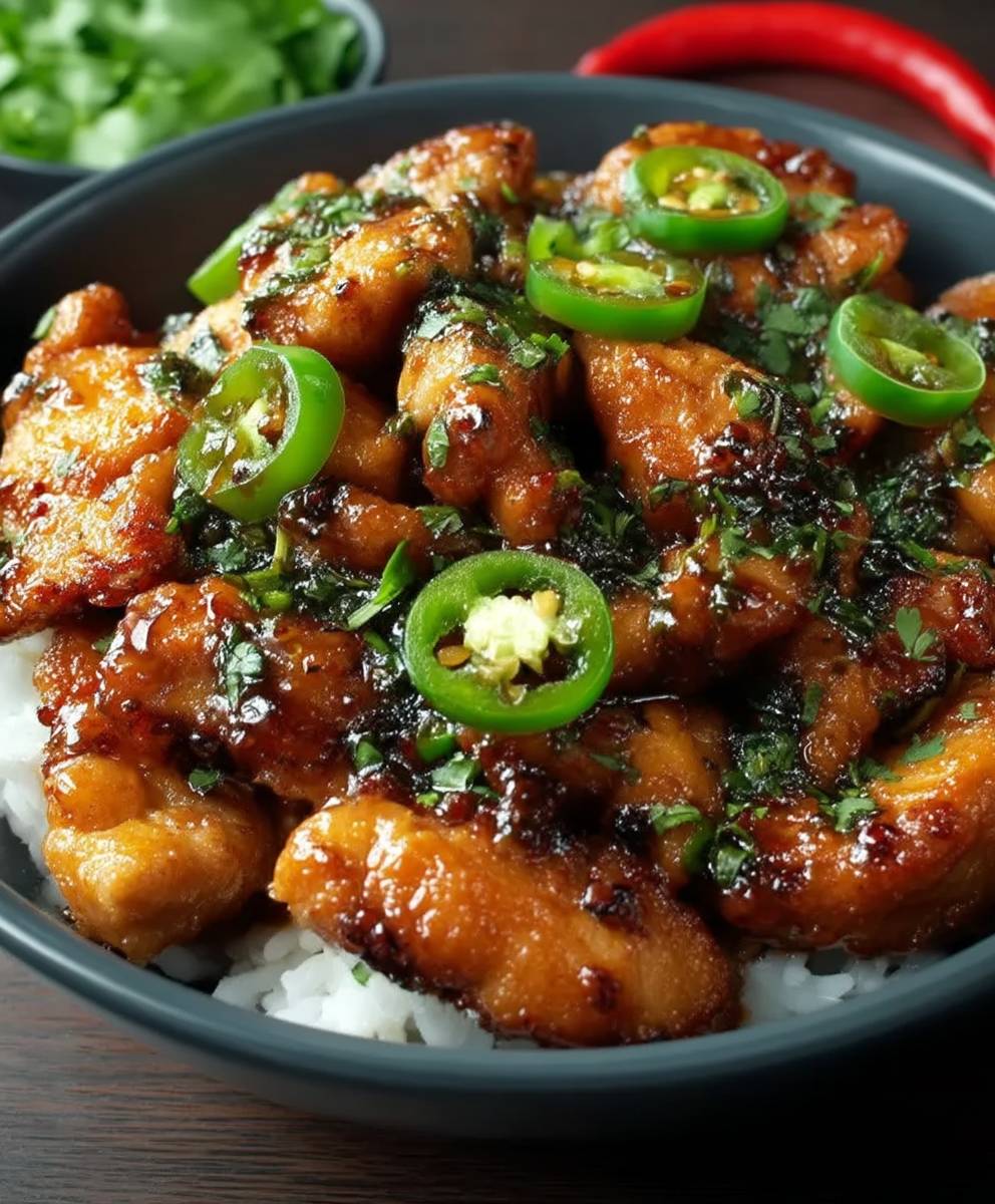 Asian Jalapeno Chicken