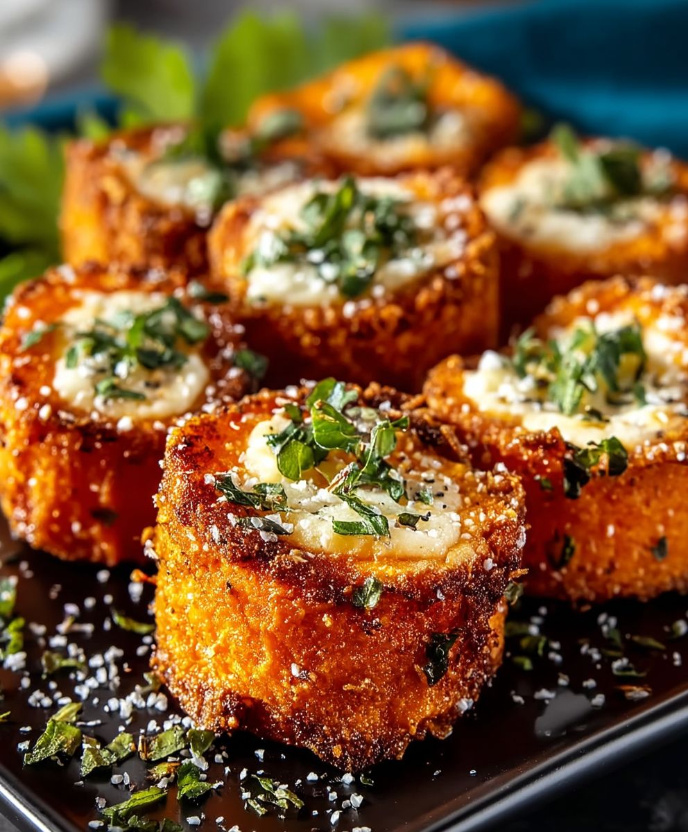 Cheesy Sweet Potato Bites