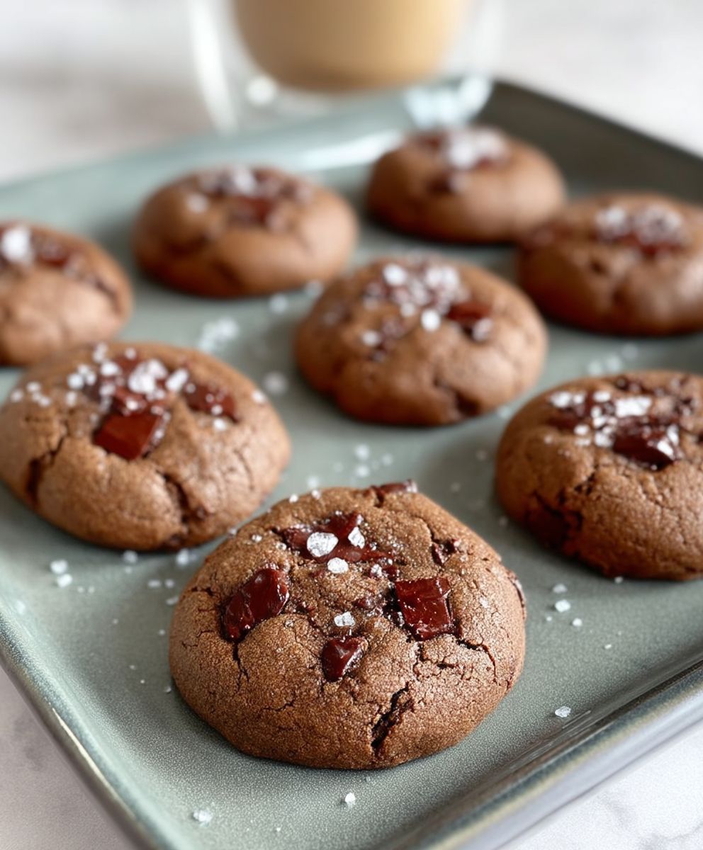Espresso chocolate chunk cookies