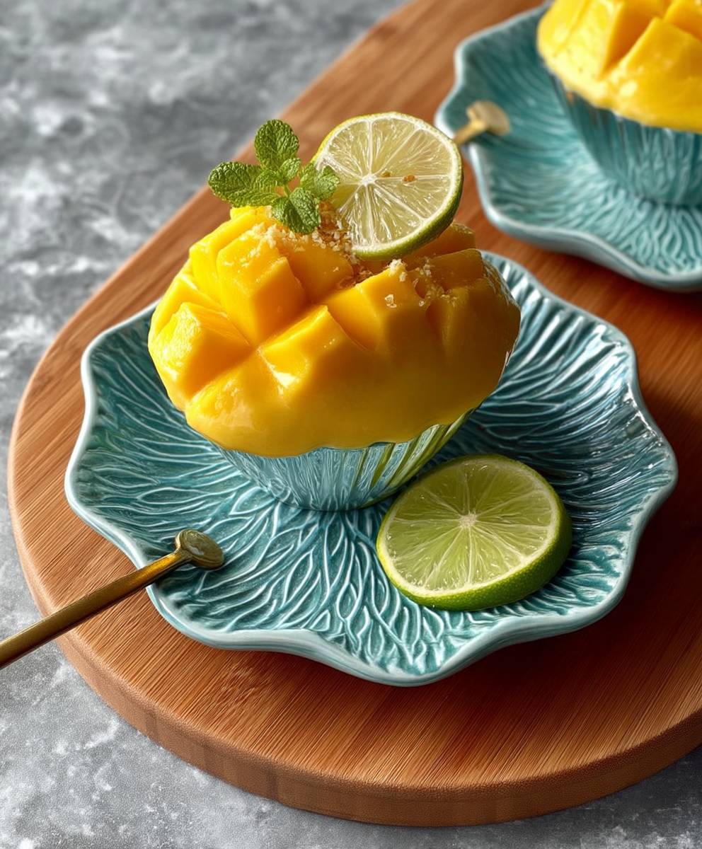 Frozen Mango Dessert