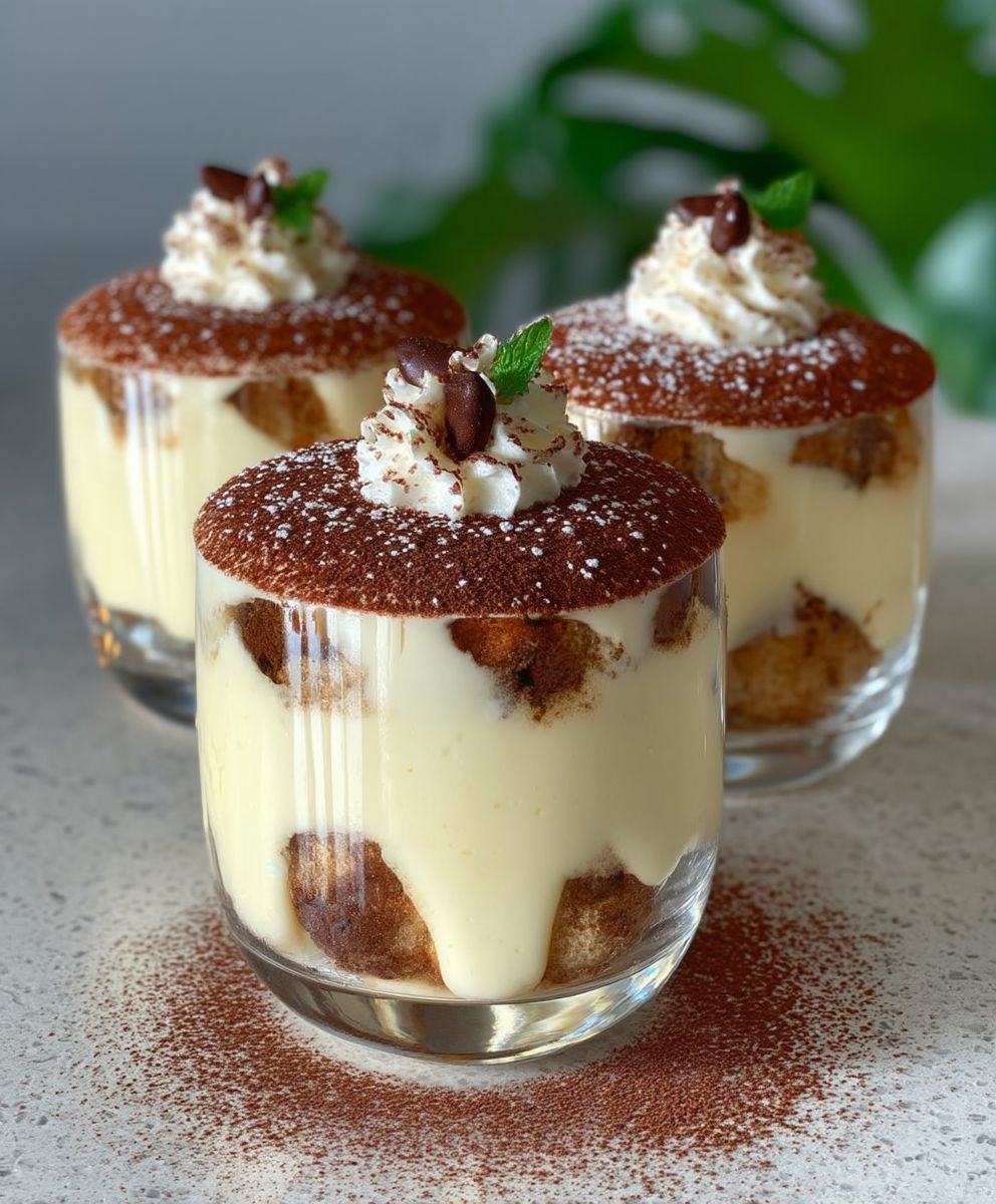 Easy Tiramisu Cups