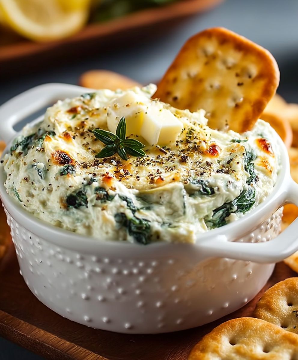 Spinach Artichoke Dip Healthy