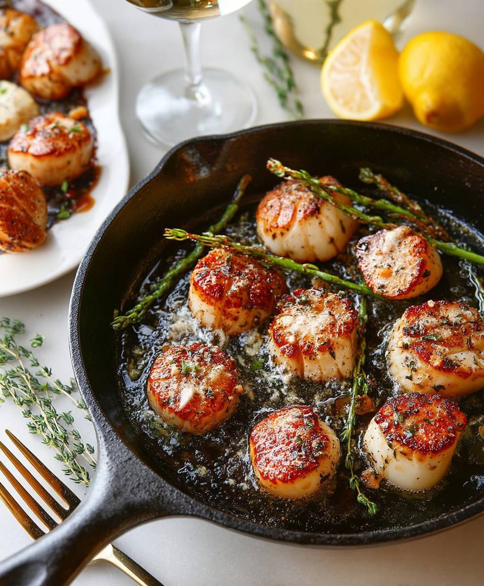 Brown Butter Scallops