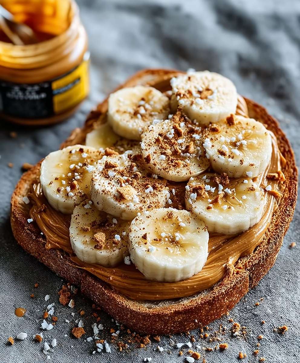 Peanut Butter Banana Toast