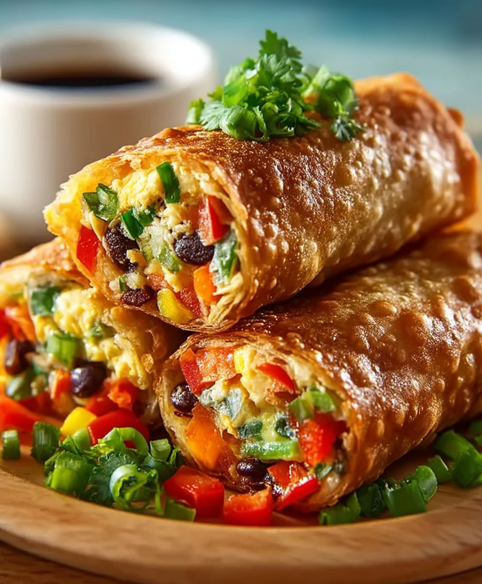 Southwest Chicken Egg Rolls