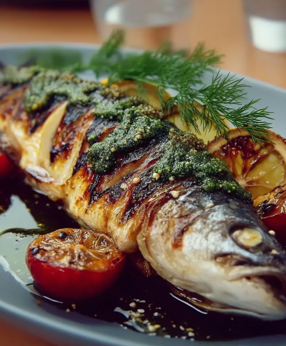 Grilled Branzino