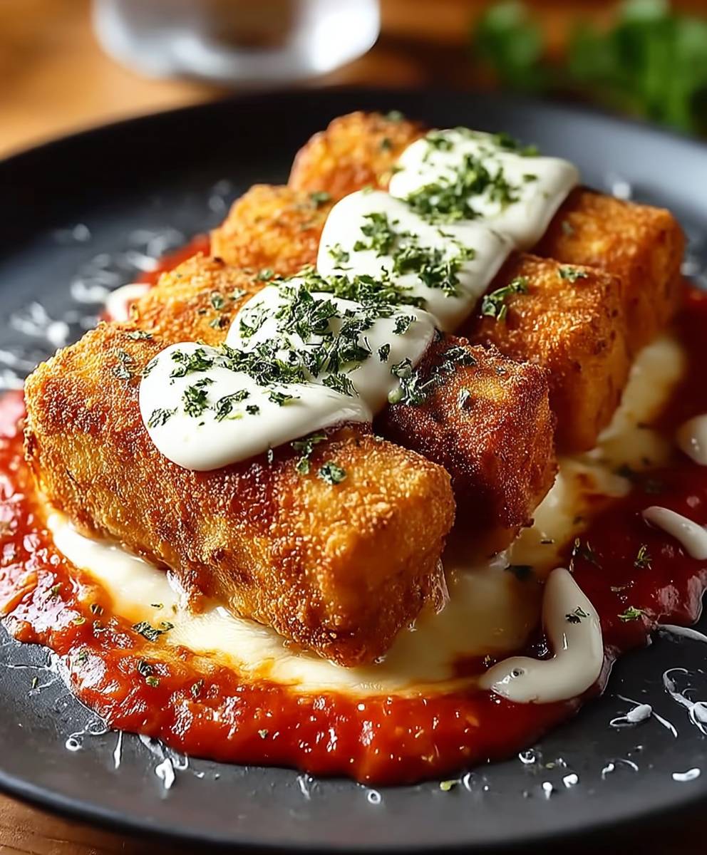 Air Fryer Lasagna Fritta