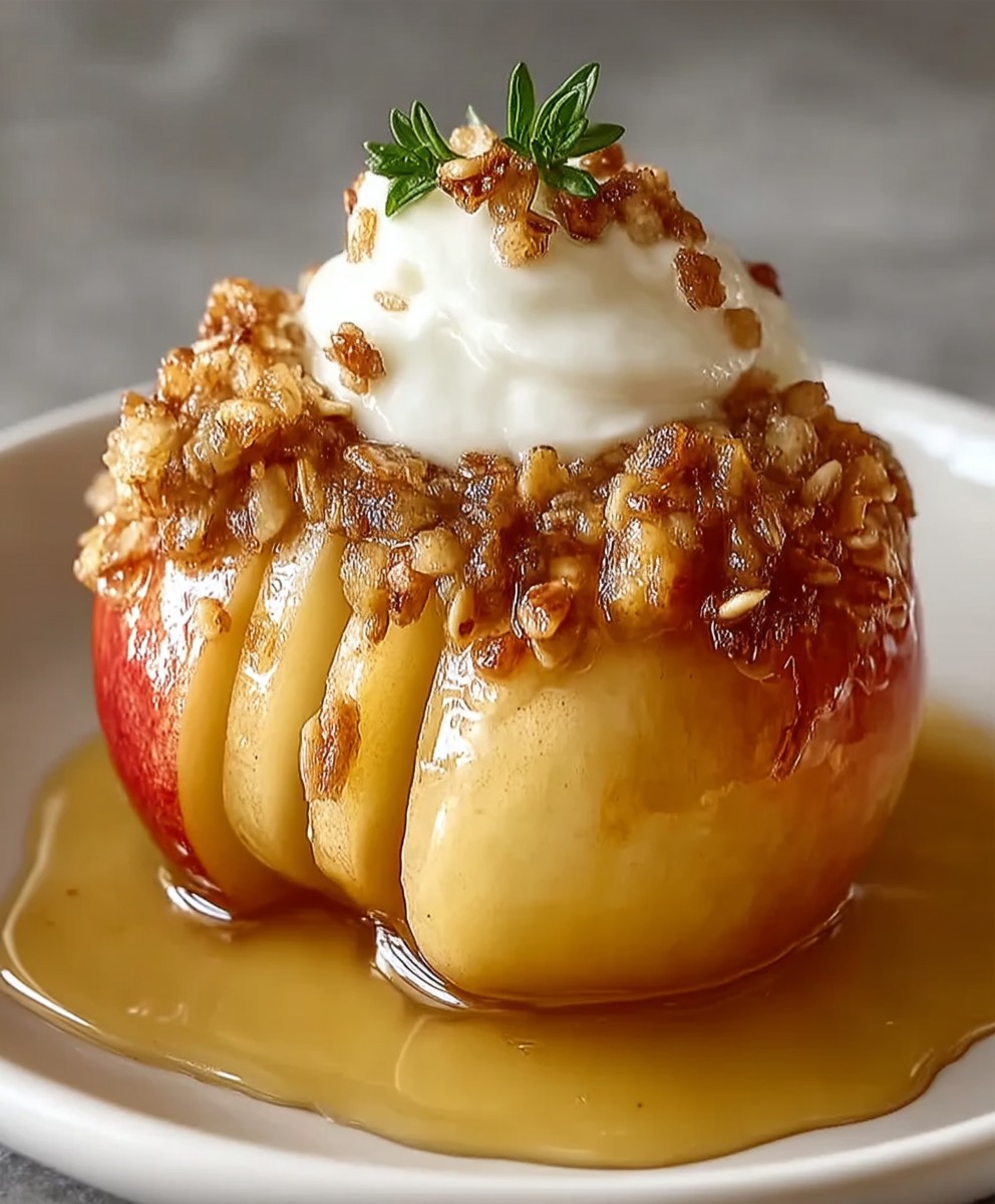 Air Fryer Baked Apples