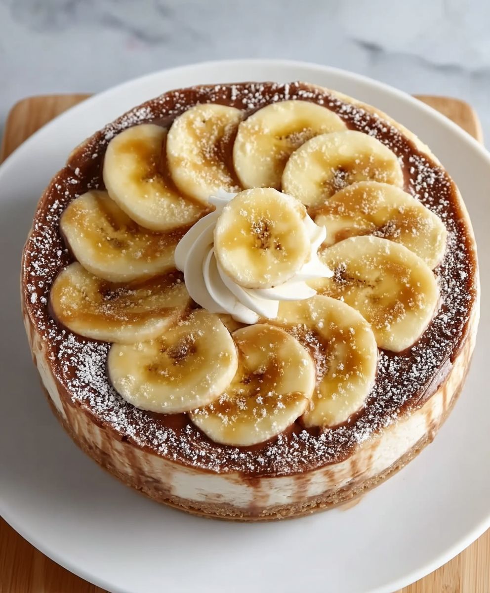 Nutella Cheesecake Banana