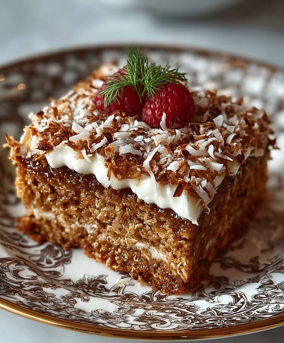 Rustic Oatmeal Cake