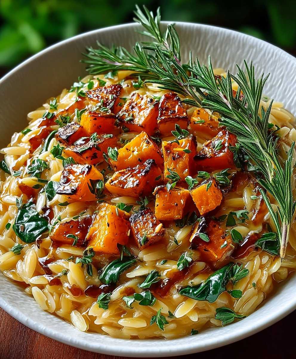 Roasted Orzo
