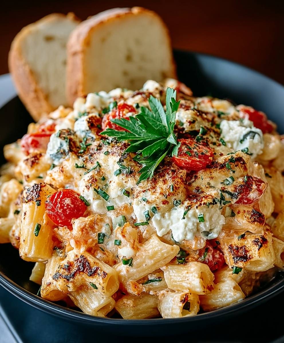 Boursin Cheese Baked Pasta