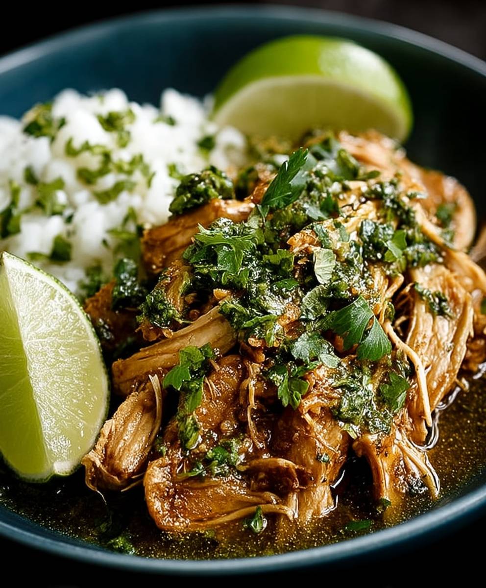 Slow Cooker Cilantro Lime