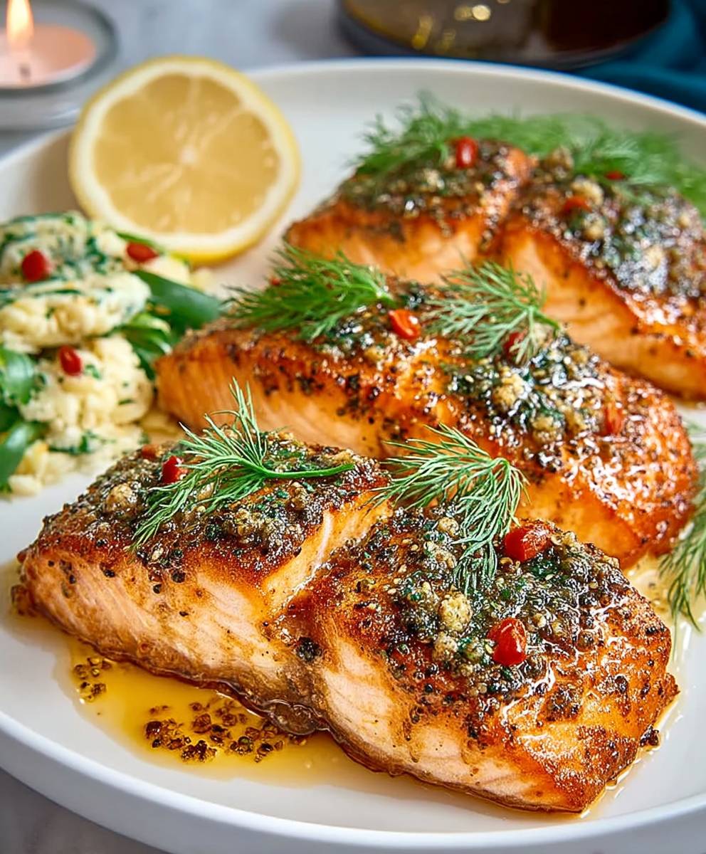 Baked Dijon Salmon