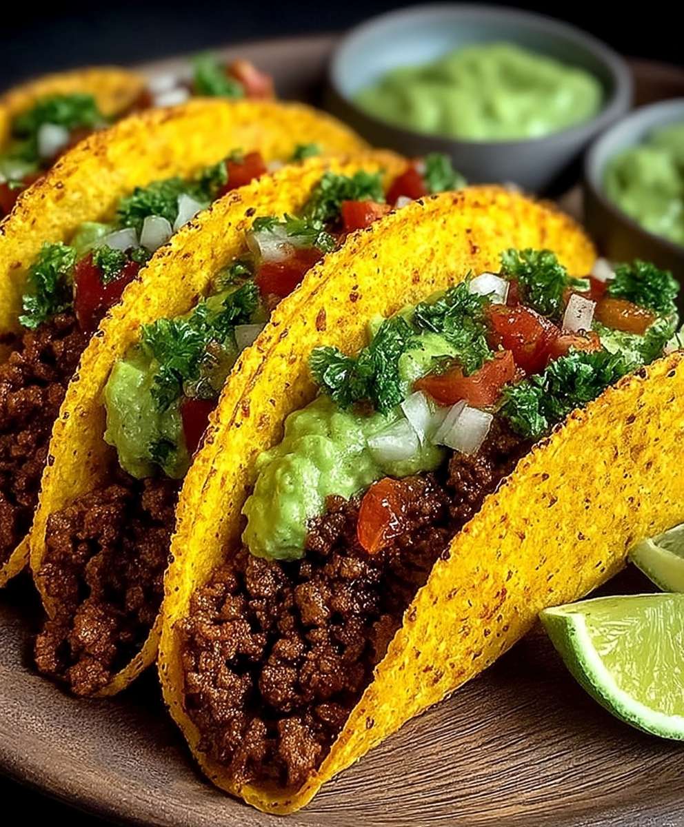 Crispy Ground Beef Tacos