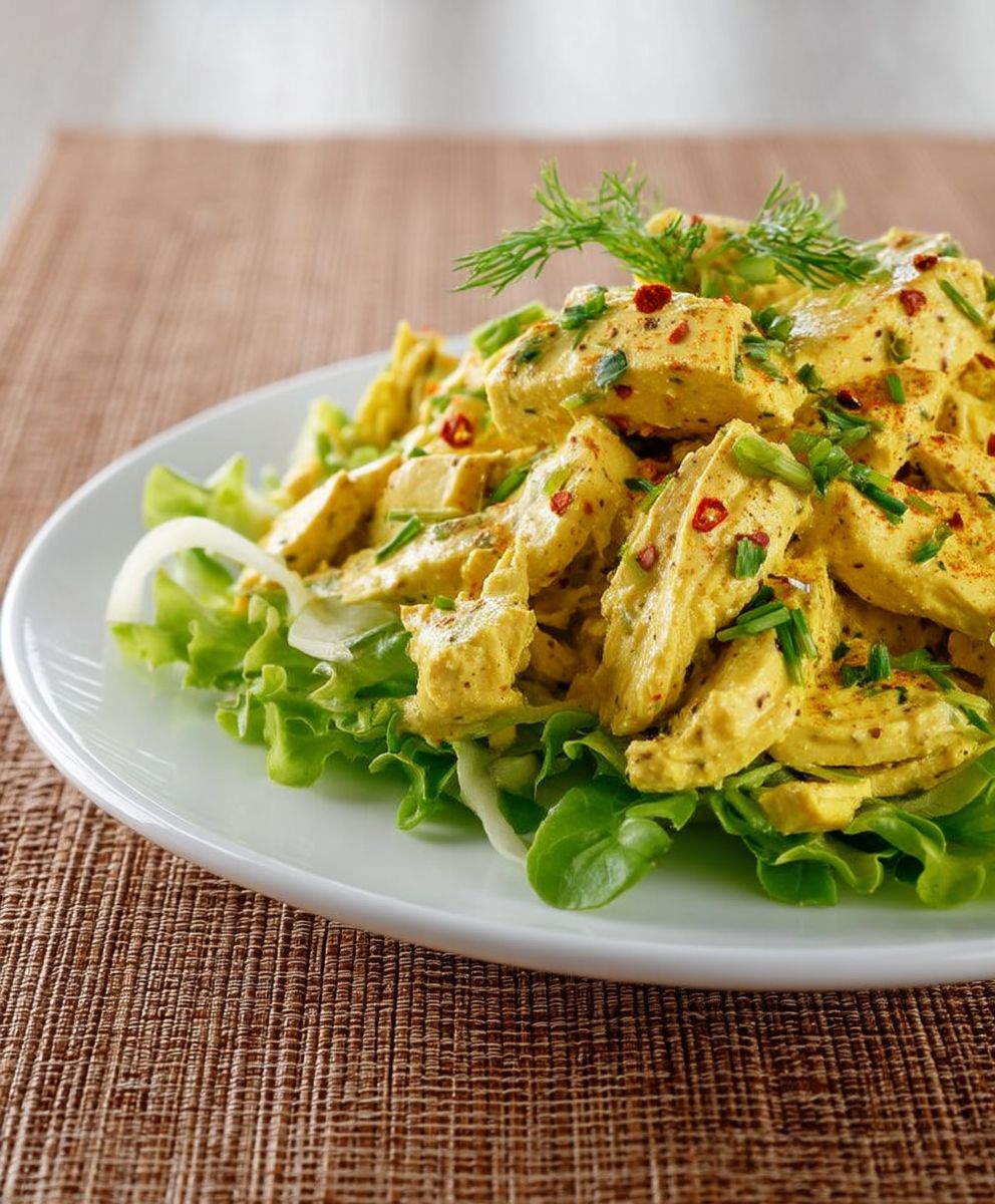 Coronation Chicken Salad