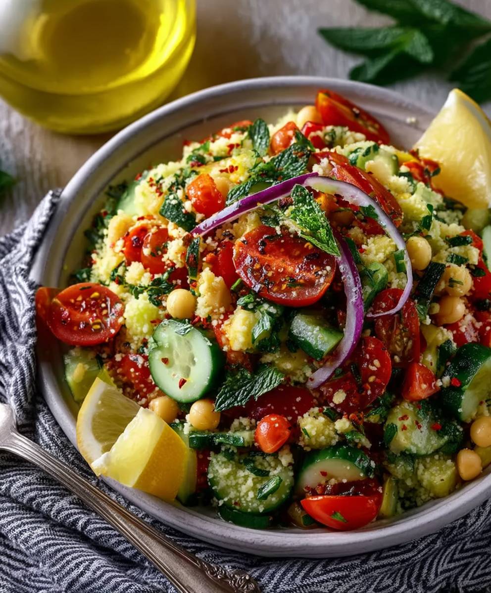Vegan Couscous Salad