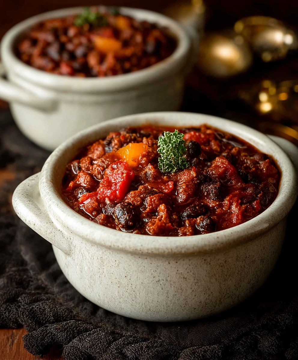 Spicy Crockpot Chili